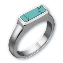 Fallen Ancient God Sapphire Ring