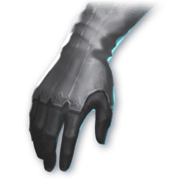 Splendent Ebony Dragon Lord Gloves