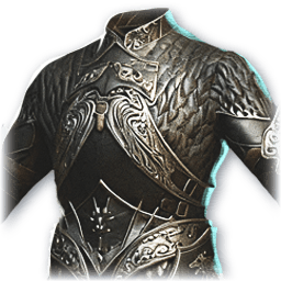 Pitch Black Night (Skin: Breastplate) (Bound)