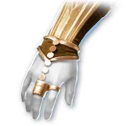 Crimson Twilight Gown (Skin: Gloves) (Bound)